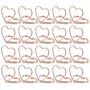 Name Party Steel Holiday 20Pcs Clips Card Wire Display