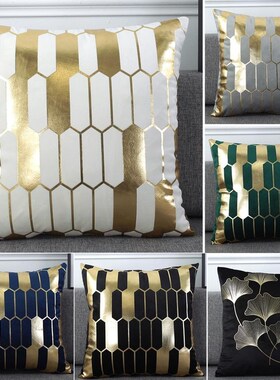 The Dutch Velvet Pillowcase Bronzing Square Cushion Covers G