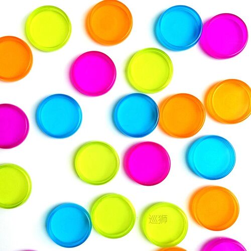 50Pcs 18mm Mushroom Hole Disc Binders for Notebooks/Planner