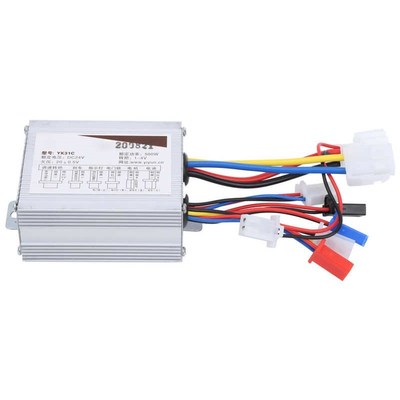 Electric Bike 24V 500W Brush Speed Controller Long Wire Thro