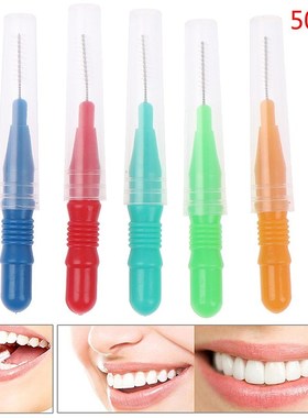 8/10/50pcs Tooth Floss Oral Hygiene Dental Floss Soft Plasti