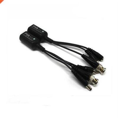 HD AHD CVI 1ch video balun with power,audio for HD analog ca