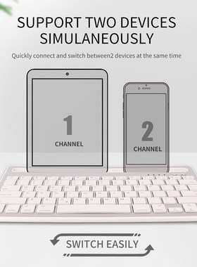 Bluetooth Keyboard Portable Mini Wireless Keyboard For Ipad