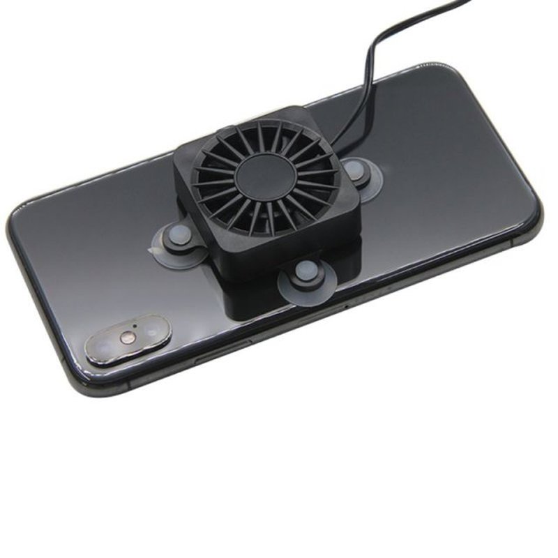 Portable USB Mobile Phone Cooling Pad Cooler Fan Radiator wi