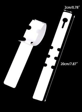 100 Pcs White Plastic Plant Tree Tags Nursery Garden Lables