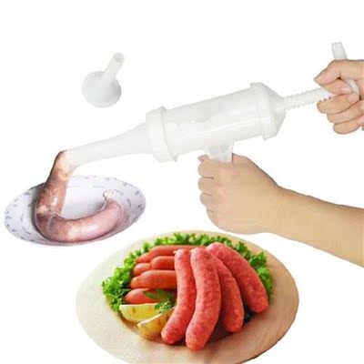 1PC High Quality Manual Sausage Machine Meat Stuffer Filler