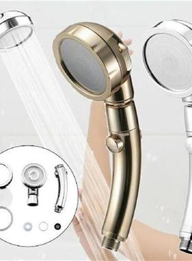 High Pressure Shower Head Handheld With ON OFF Pause Water