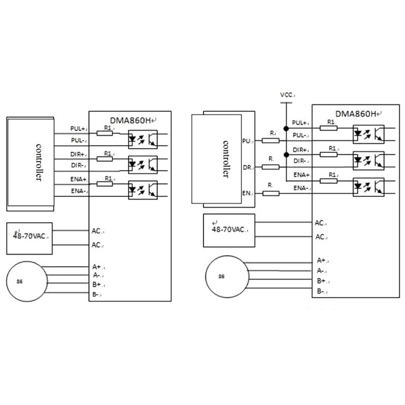 DMA860H Step Driver 2 Phase DSP Microstep Driver applies to