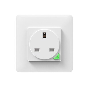 EU Plug 16A Timer Electrical Outlets WiFi Smart Wall Socket