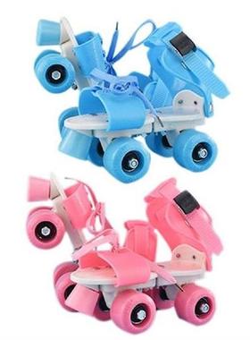 Inline Skates Double Row Roller Skates Safety Adjustable 4