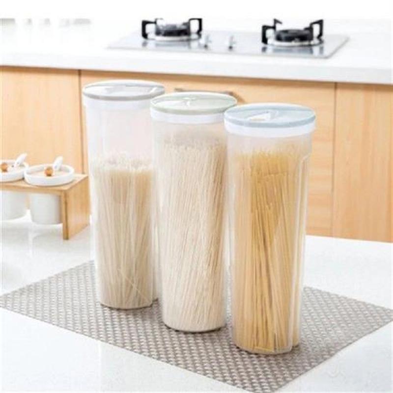 Clear Plastic Spaghetti Noodle Storage Box Food Storage