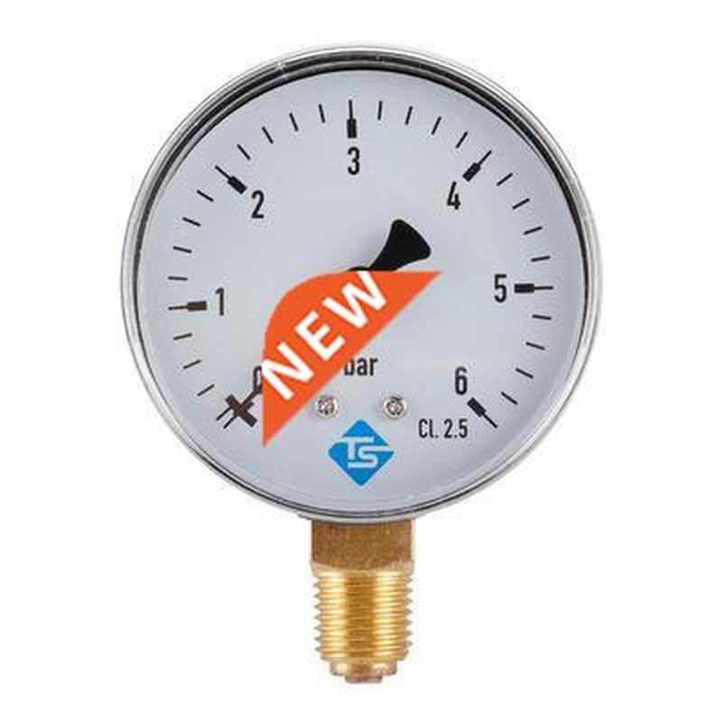 60mm 1/4NPT 0-6bar radial Barometer vacuum Hydraulic Gauge