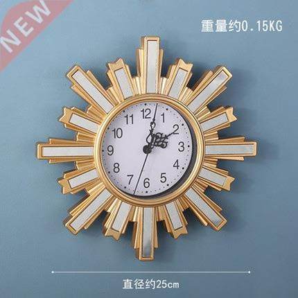 Vintage Luxury Wall Clock Art Nordic Modern Creative Wall Cl