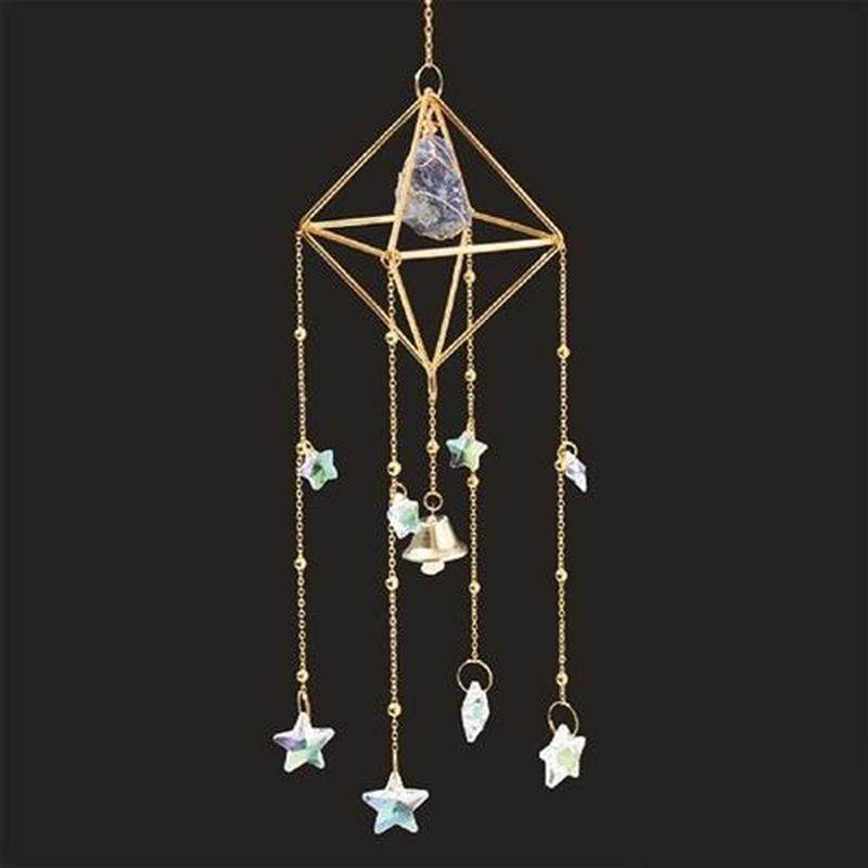 Kristal Angin Berpadu Matahari Prisma Kaca Chandelier