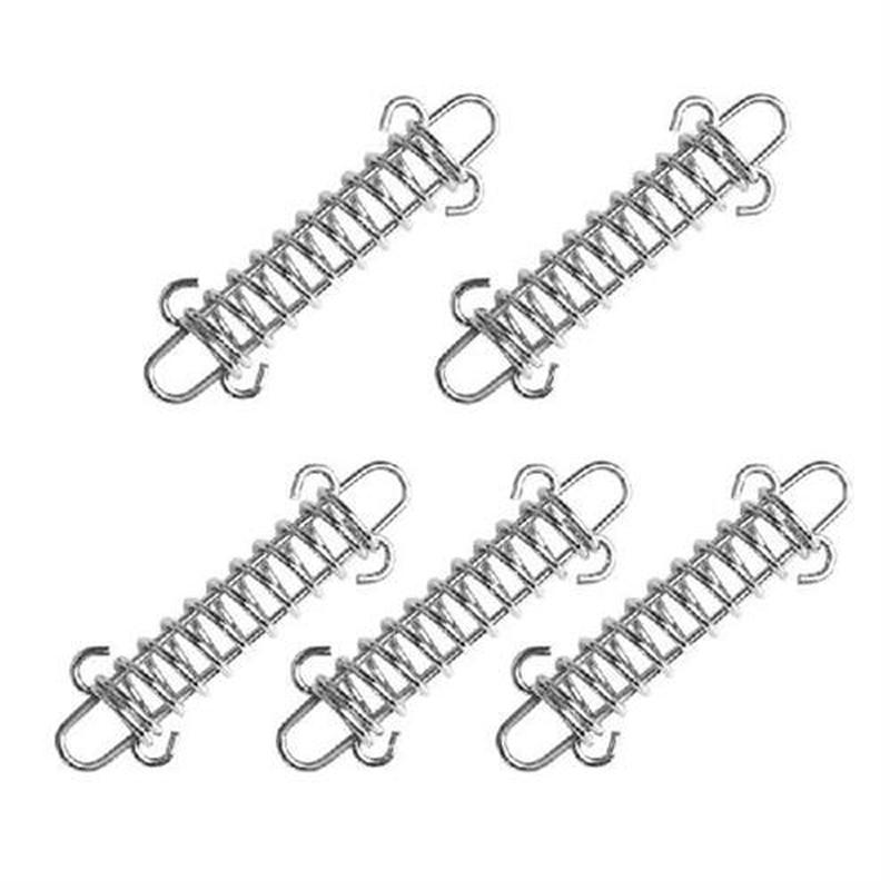 5Pcs Stainless Steel Wind Rope Buckle Spring Hook Buckle