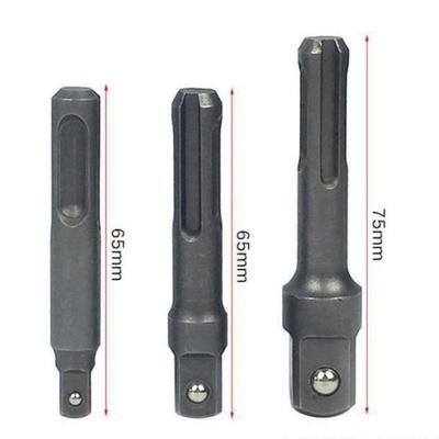 3PC Socket Extension Bit Adaptor Set Hex Shank Wrench Drive
