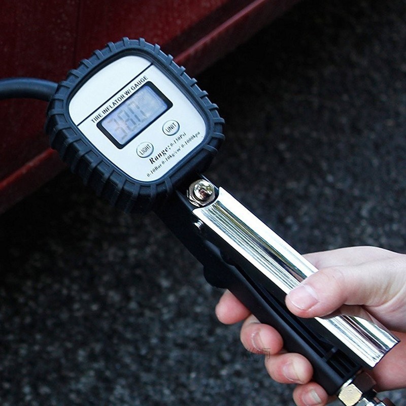 High Precision Digital Tire Pressure Gauge For Inflated Defl