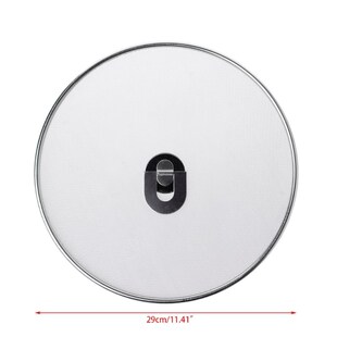 Stainless Steel Cover Lid Oil Proofing Frying Pan Splatter S