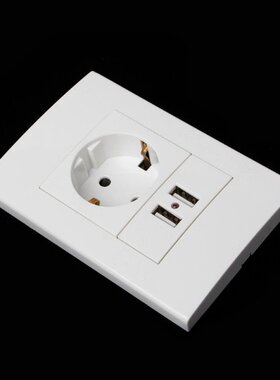 Wall Power Plug Socket 16A EU Standard Electrical Outlet 100