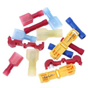 36pcs Cold Insert Terminal Connector Adapter AWG Wire Crimpe