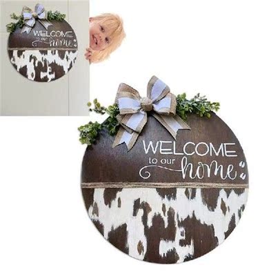 Christmas Door Sign Christmas Welcome Wreaths Door Sign