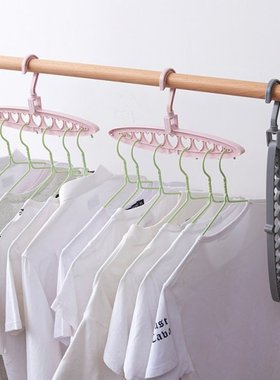 Magic Space Saving Clothes Hanger Garment Rack Novelty Rotat