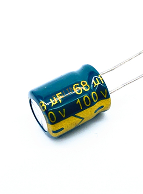 10pcs/lot high frequency low impedance 100V 68UF 10*13 20% R
