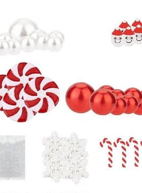 Christmas Vase Filler Floating Pearls Faux Vase Fillers For