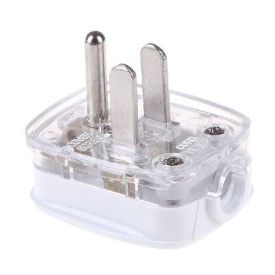 AC Power 3 Pin Plug AC Power Travel Adapter Converter Plug