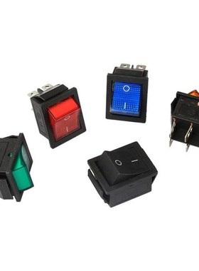 5PCS 31*25*35mm Latching Rocker Switch Power Switch I/O 4 Pi