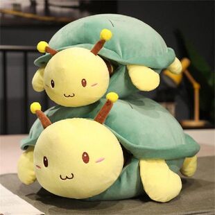 Plush Toy Turtle And Bee Two-in-one Doll Cute Funny High