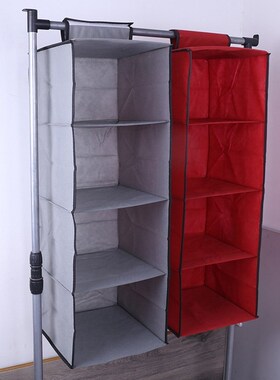 Cotton Closet Wardrobe Cabinet Organizer Hanging Pocket Dra