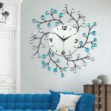3D Big Wall Clock Modern Design Decorative Home Decor Wall W