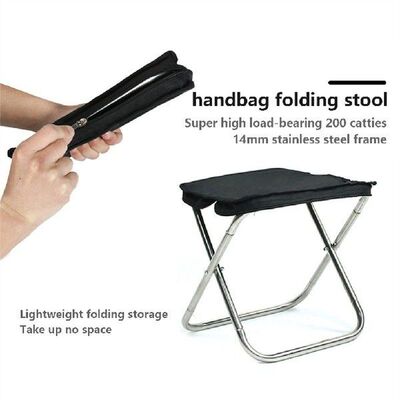 Camping Chair Collapsible Fishing Stool Lightweight Picnic