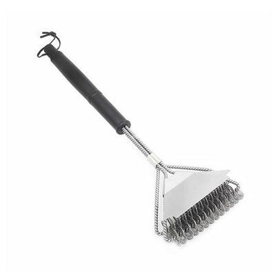 Stainless Steel No Wire Fell BBQ Accessory With Spatula Cook