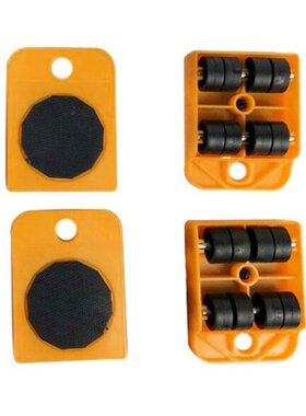 4 Pcs Furniture Mover Transport Lifter Heavy Stuffs 4 Wheele