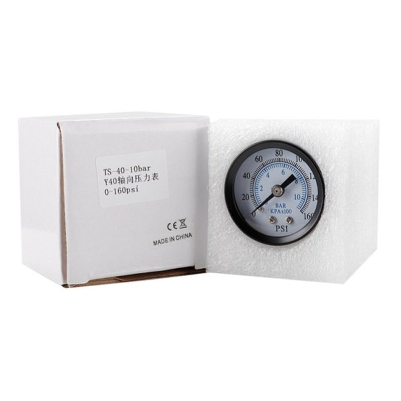0~160psi 0~10bar Water Pressure Dial Hydraulic Pressure Gaug