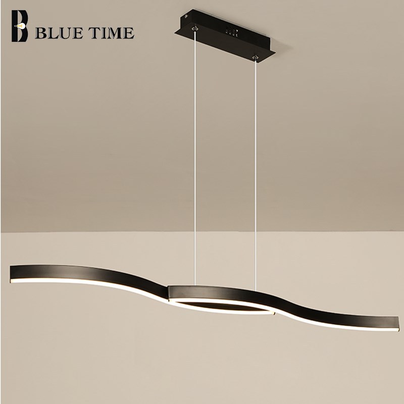 Modern Led Pendant Lights for Living Dining Room Kitchen Bla