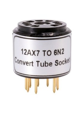 1PC Tube Socket Adapter ECC83 12AX7 to 6N2 6N1 6N6 Converter