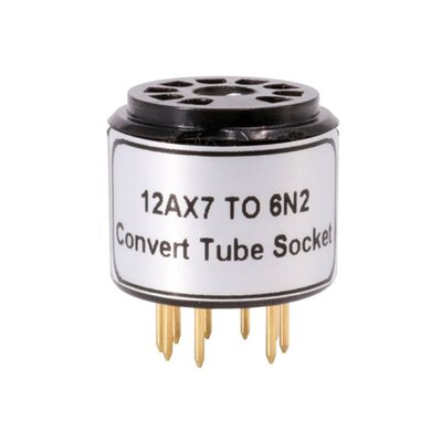1PC Tube Socket Adapter ECC83 12AX7 to 6N2 6N1 6N6 Converter