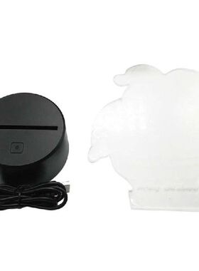 Creative LED Night Light 7 Color Changing 3D Guitar Shape