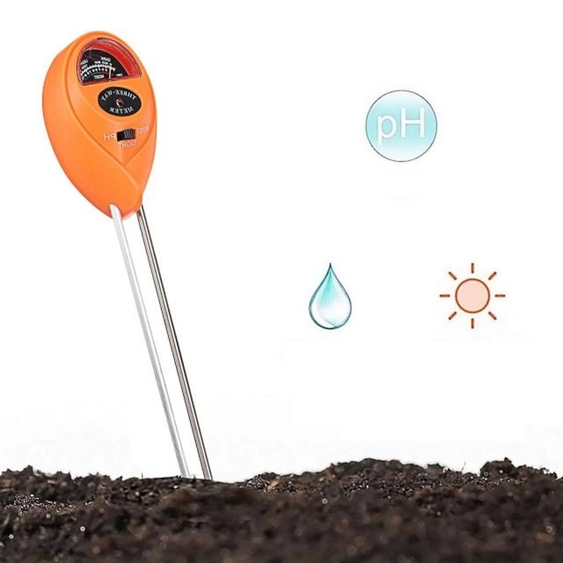3 in1 Soil Ph Meter Soil Tester PH Moisture Meter Flower Met