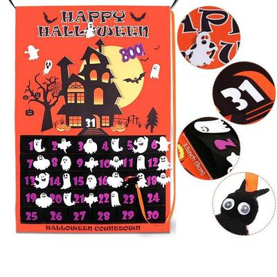 Halloween Advent Calendar For Kids 31 Days Countdown With