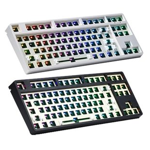 Welding Version Mechanical Keyboard Gamer DIY 87Key Hot Swap