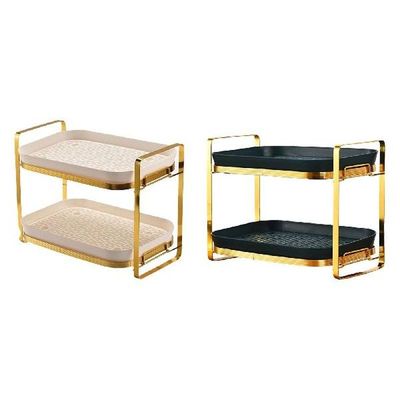 2 Layer Storage Rack Counter Container Shower Caddy Shelf