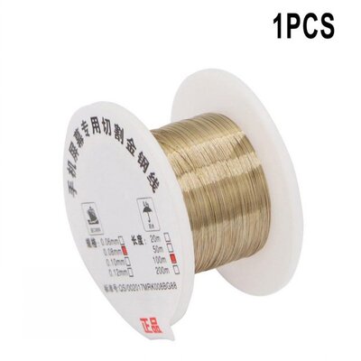 100FIX 100m Alloy Steel Molybdenum Wire Cutting Wire Line LC