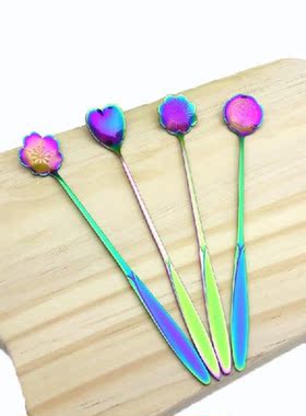 Mini Spoon Dessert Spoon Honey Scoops Long Handle Mixing