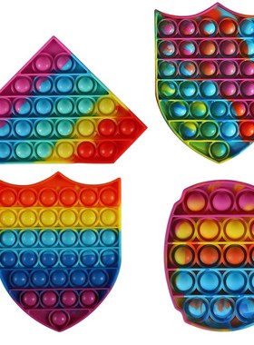 Dimple Anti Anxiety Kids Decompression Toy Silicone Fidget P