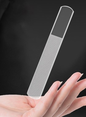 1Pc Nail File Brush Crystal Glass Nanometer Files For Manic