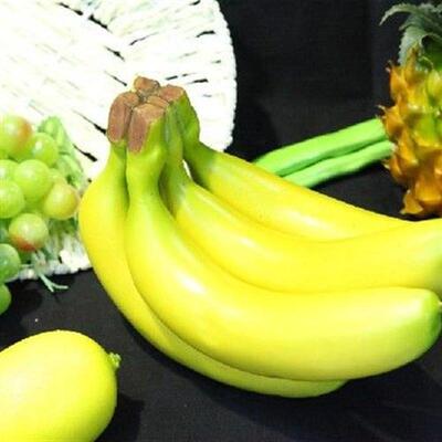 Simulation Model Of Banana False Fruit Play Toys Food